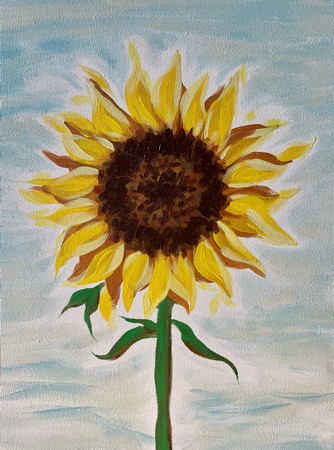 Sunflower Painting Workshop July 7th